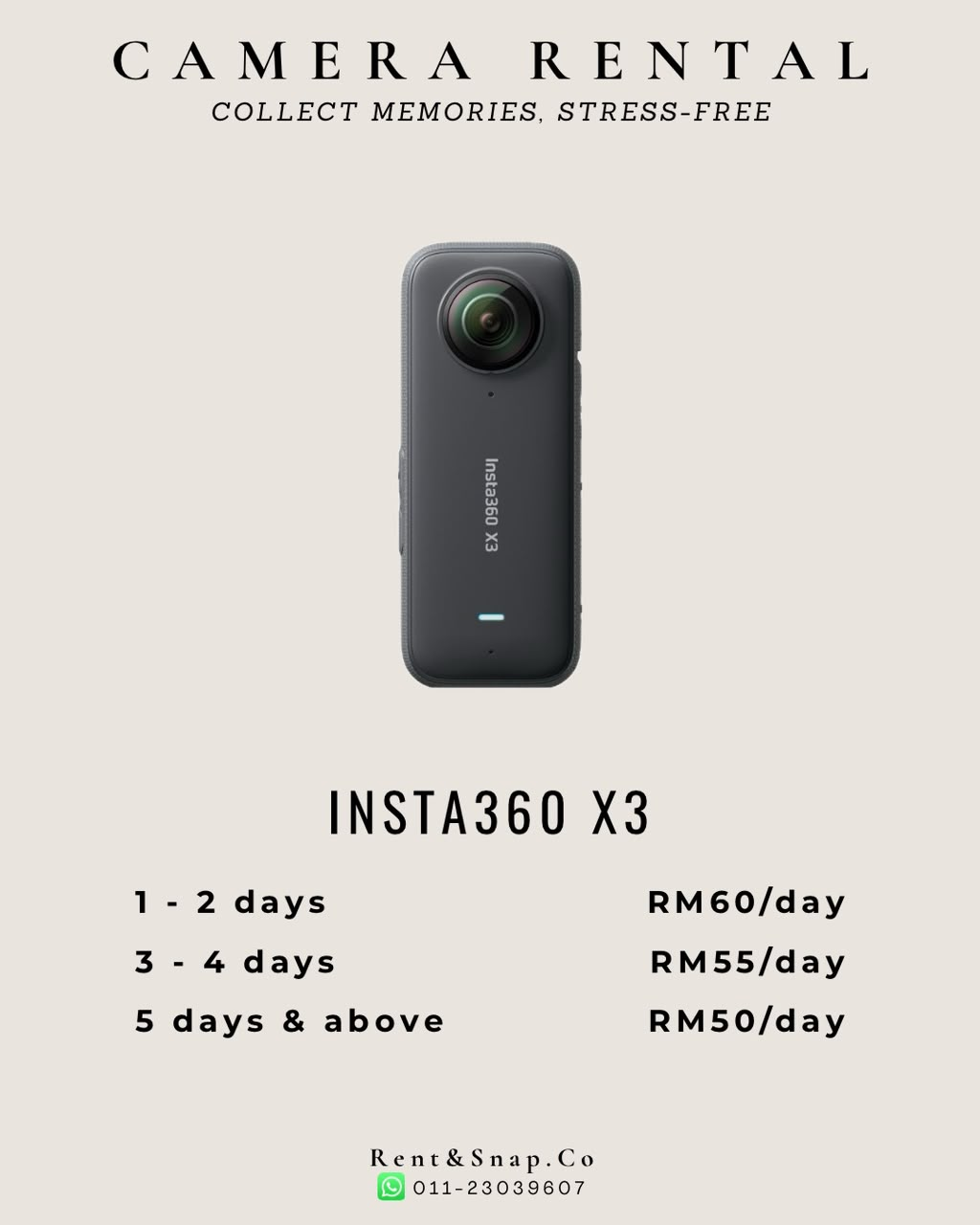 INSTA360 X3
